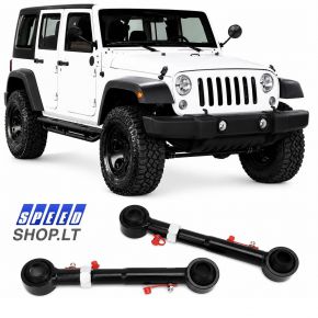JEEP WRANGLER JK JKS priekiniam stabilizatoriui iš nerūdijančio plieno, 2/5–6/0 colių aukščio reguliavimo, greitesnio atskyrimo sistema